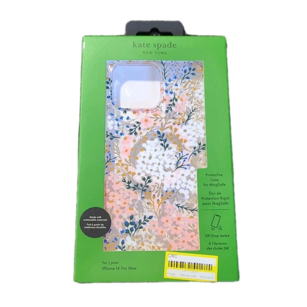 Nn5N Kate Spade NY Protective Case W/Magsafe For Apple‎ iPhone 14 Pro Max Floral